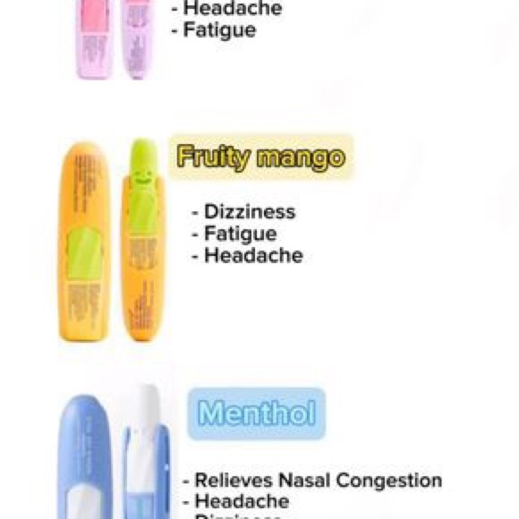 headache, dizziness, and nausea relief. Product of Thailand Nasal inhaler. - Picture 2 of 2